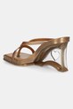 Scarpe Melissa infradito MELISSA GLASS HEEL AD M.35801.BI353 oro