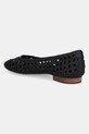 Boty Baleríny Toms BLACK WOVEN BASKET 10022017 černá
