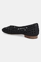 Obutev Balerinke Toms BLACK WOVEN BASKET 10022017 črna