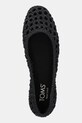 Baleríny Toms BLACK WOVEN BASKET černá 10022017