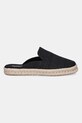 Toms espadrilles METALLIC LINEN STRIPE 10021880 fekete SS25