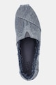 Πάνινα παπούτσια Toms DARK SKY TEXTURED μπλε 10021887