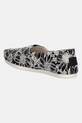 Boty Tenisky Toms OVERSIZED FLORAL EYELET 10021888 černá