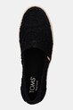 Espadrilky Toms CROCHET LACE černá 10021913
