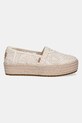 Toms espadrile CROCHET LACE 10021923 bej SS25