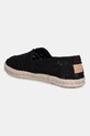 Cipők Toms espadrilles CROCHET LACE 10021938 fekete