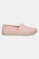 Espadrilky Toms TWO TONE SLUB 10021943 růžová SS25
