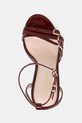 Guess szandál STRAPPY BUCKLE SANDAL burgundia 5GGZ27.7231A.F57X