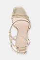 Guess sandale de piele STRAPPY HEELS aur 5GGZ34.7325A.GOLD