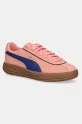 Puma sneakersy skórzane Puma Club Klassika SD skóra zamszowa pomarańczowy 400718