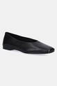 Vagabond Shoemakers baleriny skórzane DELIA syntetyczny czarny 5907.101.20