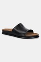 Vagabond Shoemakers klapki skórzane EFFIE płaski czarny 5922.001.20