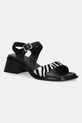 Велурени сандали Vagabond Shoemakers INES дебел черен 5911.261.87
