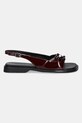 Kožne sandale Vagabond Shoemakers IZZY 5913.160.38 bordo SS25