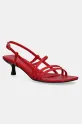 Kožené sandále Vagabond Shoemakers JONNA usňová koža červená 5751.001.48
