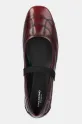 Kožené baleríny Vagabond Shoemakers 5925-518-47 burgundské 5925.518.47