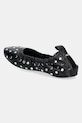 Încălțăminte MICHAEL Michael Kors balerini de piele Amy 40S5AYFP2L.001 negru