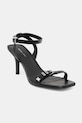 MICHAEL Michael Kors sandały skórzane Darrington syntetyczny czarny 40S5DTMS1L.001