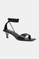 MICHAEL Michael Kors sandale de piele Jaida subțire negru 40S5JDMS2L.001