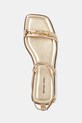 Usnjeni sandali MICHAEL Michael Kors Lena zlata 40S5LEFS1M.740