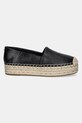 Шкіряні еспадрилі MICHAEL Michael Kors Lynn 40S5LYFP1L.001 чорний SS25