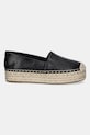 Usnjene espadrile MICHAEL Michael Kors Lynn 40S5LYFP1L.001 črna SS25