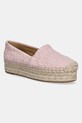 Espadrilky MICHAEL Michael Kors Lynn textilný ružová 40S5LYFP3D.653