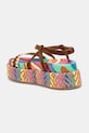 Obuwie Kurt Geiger London sandały zamszowe Chelsea Flatform Sandal 4352269209.MULTOTH multicolor