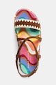 Kurt Geiger London sandały zamszowe Chelsea Flatform Sandal multicolor 4352269209.MULTOTH