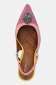Semišové lodičky Kurt Geiger London Belgravia High Sling viacfarebná 3422869209.MULTOTH