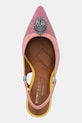 Замшеві туфлі Kurt Geiger London Belgravia High Sling барвистий 3422869209.MULTOTH