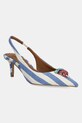 Štikle Kurt Geiger London Belgravia Sling Back štikla plava 9786919339.WHITEOTH