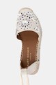 Kurt Geiger London espadrile din piele întoarsă Flower Espadrille bej 4352644209.BONECOMB
