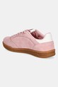 Încălțăminte Fila sneakers din piele intoarsă Slantshot FFW0524 roz