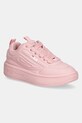 Fila sneakers Superbubble platformă roz FFW0536