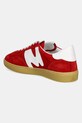 Obuwie MSGM sneakersy zamszowe 3841MDS021.522.18 czerwony