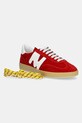 MSGM sneakersy zamszowe 3841MDS021.522.18 czerwony