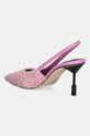 Obuwie MSGM szpilki 3841MDS180.984.12 różowy