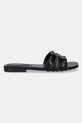 Шкіряні шльопанці Aldo GOTOSANDAL 13966678 чорний SS25