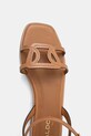 Kožne sandale Aldo GREENGROVE smeđa 13966689