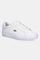 Lacoste sneakers din piele POWERCOURT sintetic alb 49SFA0086