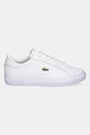 Lacoste sneakers din piele POWERCOURT 49SFA0086 alb SS25