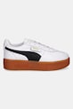 Puma sneakers din piele Palermo Elevata Lth Wns 400461 alb SS25