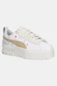 Kožne tenisice Puma Mayze Secret Garden Wns brušena koža bijela 401262