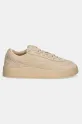 Puma sneakers din piele intoarsă CA Luxe Elevated 401356 bej SS25