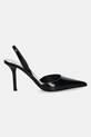 Proenza Schouler szpilki skórzane Slash SH251001.C001WC.001 czarny SS25