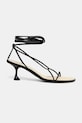 Proenza Schouler sandale de piele Tee SH251014.L004A.001 negru SS25
