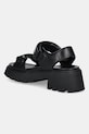 Scarpe Coach sandali in pelle Brynn CAR57.BLK nero
