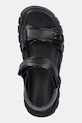 Coach sandali in pelle Brynn nero CAR57.BLK