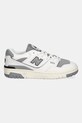 Kožené tenisky New Balance 550 GSB550LG sivá SS25